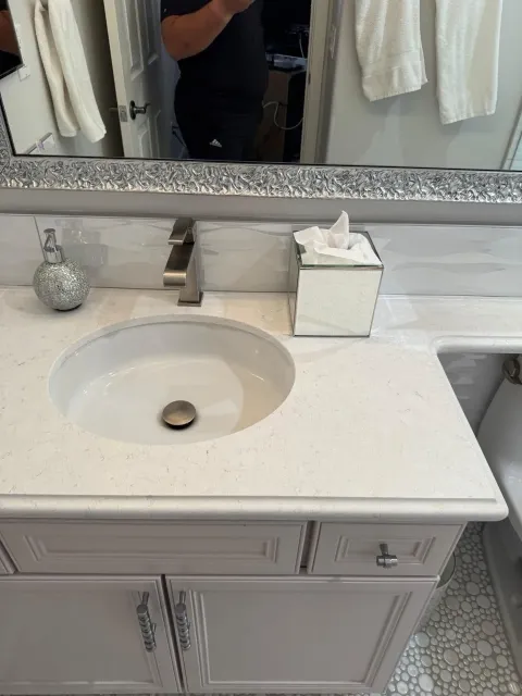 Deep cleaned bathroom in a Greater Denver home