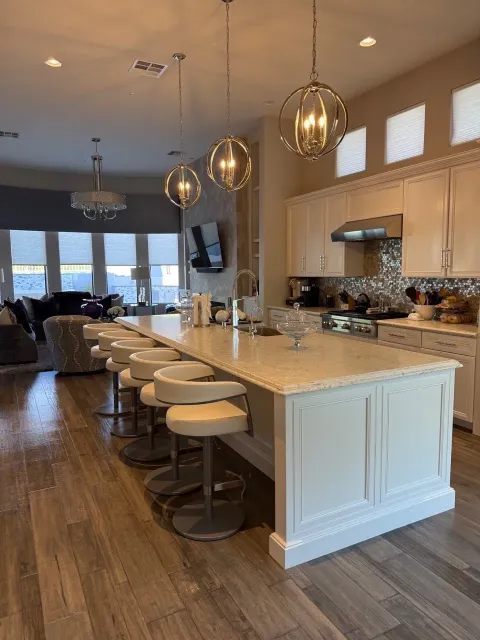 Deep cleaned kitchen in a Greater Denver home
